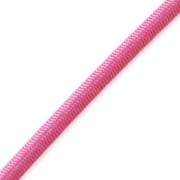 Sheathed elastic cord 3mm Rose x 1 m|raw }}