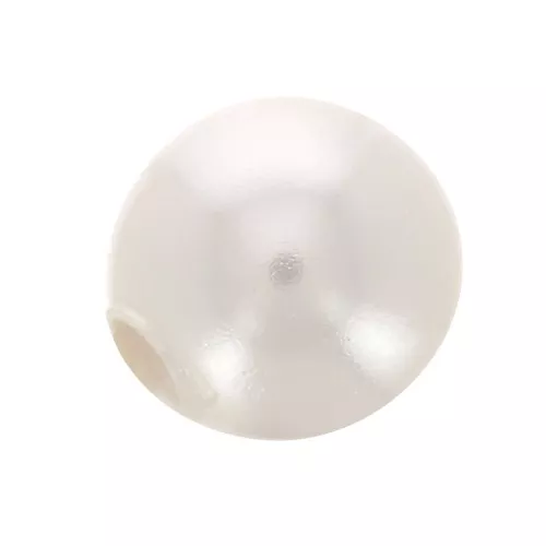 3mm PureCrystal Half-drilled Pearl 5818 - White Pearl x1