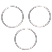 Open rings 10x0.8 mm - 304L stainless steel x25