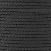 Braided nylon thread 1.1mm Black x10m