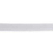 5mm Flat elastic - White x1m|raw }}