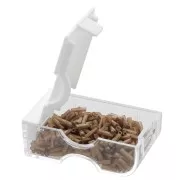 50x31mm Tiny Container - Mini Storage Box - Clear x1