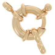 11mm Buoy Clasp - Fine Gold Plated x1|raw }}