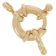 11mm Buoy Clasp - Fine Gold Plated x1