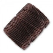 C-Lon Tex 400 Bead Cord 0,90mm Brown x 35 m