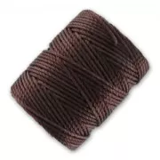 C-Lon Tex 400 Bead Cord 0,90mm Brown x 35 m