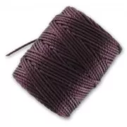 C-Lon Tex 400 Bead Cord 0,90mm Eggplant x 35 m