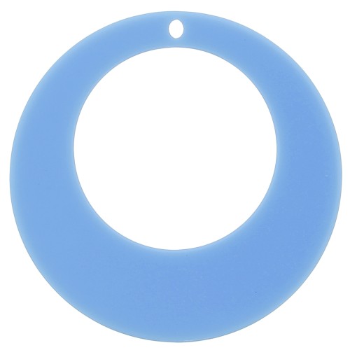 50mm Hollow Acrylic Circle Pendant -
