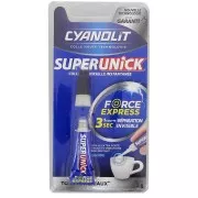 Cyanolit Glue - Super Unick - Instant Strength - Transparent x3gr