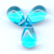 Drops 10x14mm Aquamarine x10|raw }}