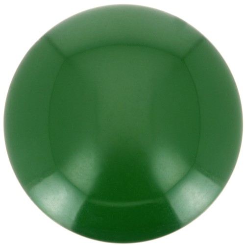 14mm Opaque resin cabochon - Dark Green x1