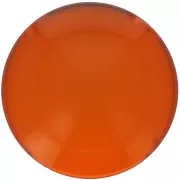 14mm Transparent resin cabochon - Amber x1