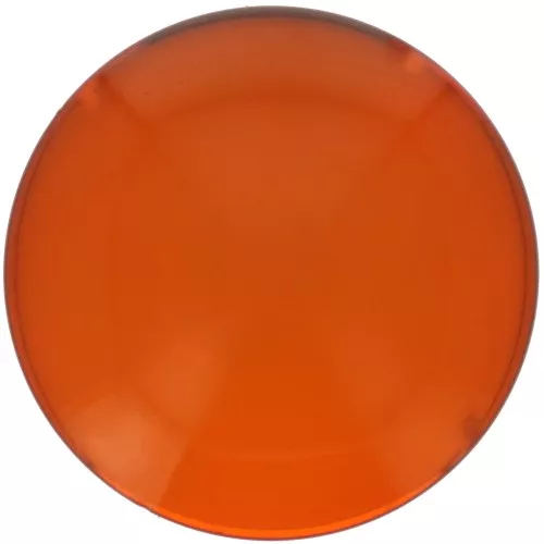 14mm Transparent resin cabochon - Amber x1