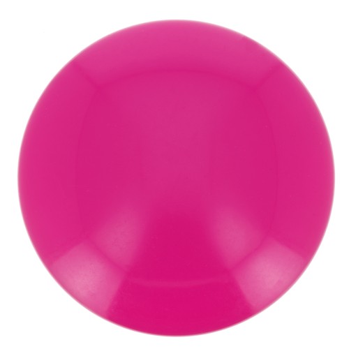 12mm Opaque resin cabochon - Fuchsia x1