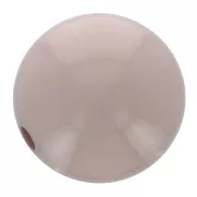 8mm Opaque resin bead - Taupe Color x1