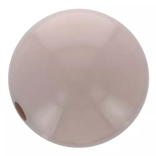 10mm Opaque resin bead - Taupe Color x1