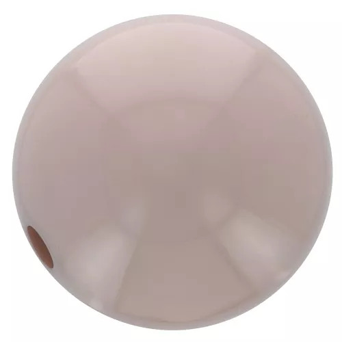 12mm Opaque resin bead - Taupe Color x1