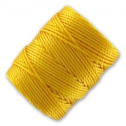 C-Lon Tex 400 Bead Cord 0,90mm Golden Yellow x 35 m|raw }}