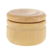 32x43mm Decorative wooden stand par Puca® - Jodie - Secret Box - Natural x1