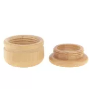 32x43mm Decorative wooden stand par Puca® - Jodie - Secret Box - Natural x1