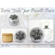 32x43mm Decorative wooden stand par Puca® - Jodie - Secret Box - Natural x1
