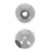 8mm 925 Sterling Silver Stopper Bead with a hole of 2.7 mm x1