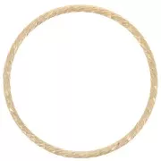 19mm Gold filled Diamond effect closed ring x1