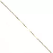 1.75mm Gold filled cable mesh chain x50cm