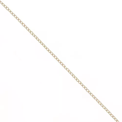 1.75mm Gold filled cable mesh chain x50cm