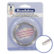 Round wire 1.02 mm - 316L stainless steel x3.5m