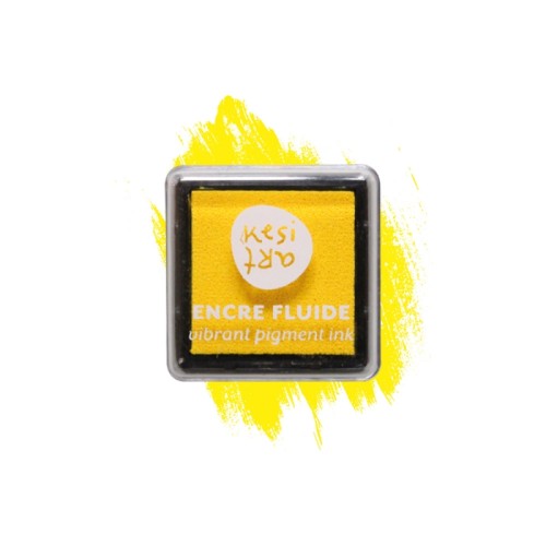 Fluid ink - Vibrant pigment ink - Kesi Art - - Lemon x1