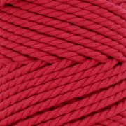 5mm Macramé Cotton Cord Spool - Red x50m