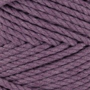 5mm Macramé Cotton Cord Spool - Lavender x50m