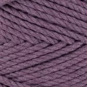5mm Macramé Cotton Cord Spool - Lavender x50m