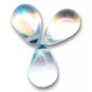Drops 10x14mm Crystal AB x10