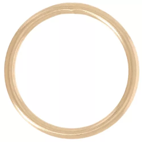 12mm Gold filled Round closed ring x1