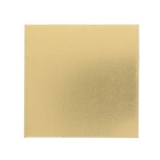 50x50mm brass plate - thickness 1mm - Polished brass x1|raw }}