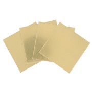 Brass plate 50x50 mm - thickness 1 mm - Brass x1