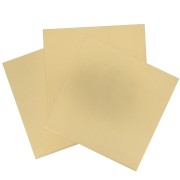100x100mm brass plate - thickness 0.8mm - Polished brass x1