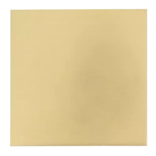 Brass plate 100x100 mm - thickness 1 mm - Brass x1