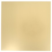 200x200mm brass plate - thickness 0.8mm - Polished brass x1|raw }}