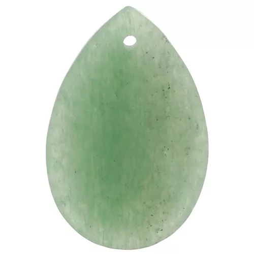 30x20mm Pear gemstone pendant - Aventurine x1