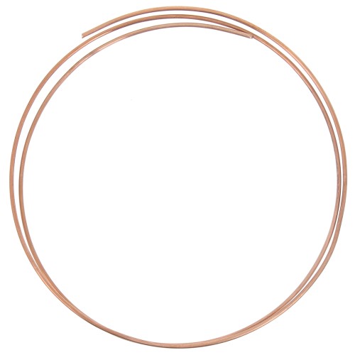 2mm Flexible round brass wire - Cu 85%  - for jewellery making - Raw brass x1m