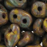 SuperDuo 2.5x5mm Limon Travertin x10g|raw }}