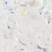 SuperDuo 2.5x5mm Crystal AB x10g