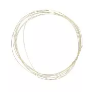 0.25mm Gold filled half-hard round wire x1m