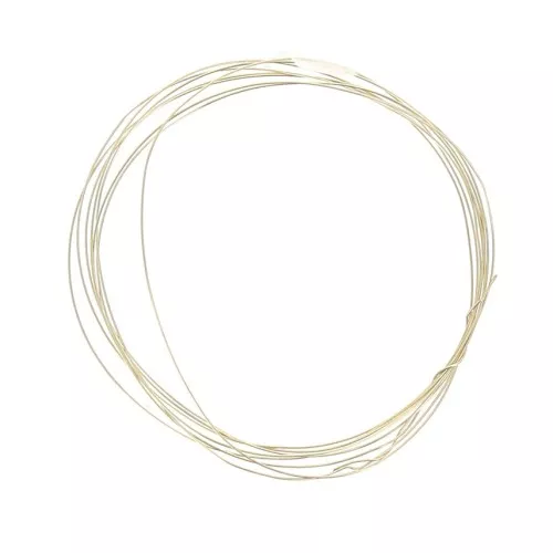 0.25mm Gold filled half-hard round wire x1m