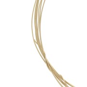 0.25mm Gold filled half-hard round wire x1m