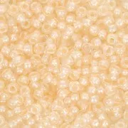 Preciosa Seed beads 11/0 2 mm - Pearl Pastel Lining - Apricot Sfinx x20g