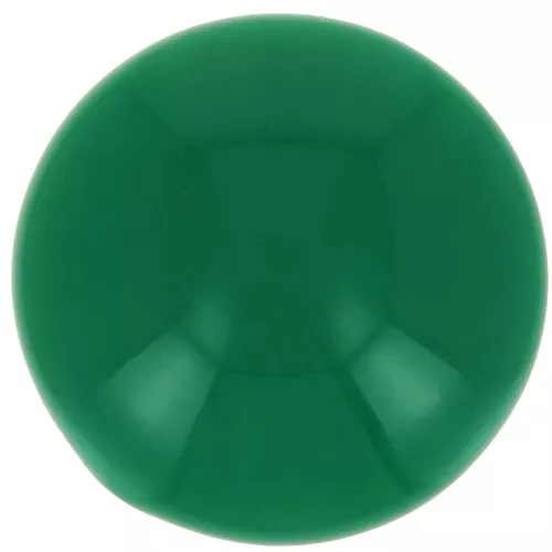 14 mm round cabochon in opaque resin - Fir green x1